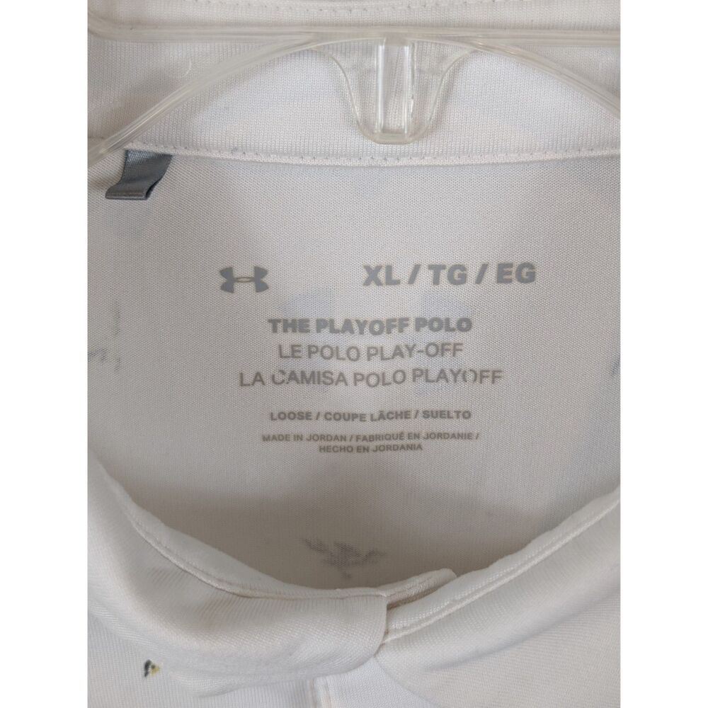 Under Armour The Playoff Polo Bird Print Polo Shirt Men's Size XL - Picture 6 of 10